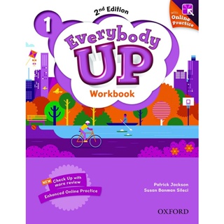 Bundanjai (หนังสือเรียนภาษาอังกฤษ Oxford) Everybody Up 2nd ED 1 : Workbook +Online Practice (P)
