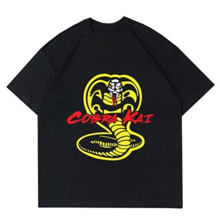 📦พร้อมส่ง      BAJU COBRA KAI VINTAGE  T-SHIRT NETFLIX SERIES FILM   BAJU HITAM PRIA   PRIA WANITA  BAJU