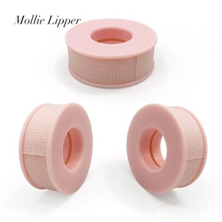 Mollie Lipper แผ่นเจลซิลิโคน ไม่ทอ ระบายอากาศ ทนต่อการเสียดสี สําหรับต่อขนตา