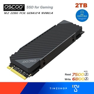 [New Arrival] OSCOO : SSD Playstation5 PS5 หน่วยความจำ 7,500 MB/s