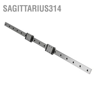 Sagittarius314 LMLF18B-500-2R รางเลื่อนเชิงเส้นขนาดเล็ก 2 ชิ้น บล็อกเลื่อน 500 มม. x 18