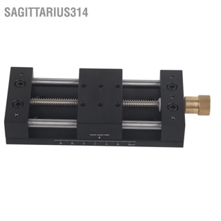 Sagittarius314 Linear Stage Actuator คู่มือการเลื่อนตารางอลูมิเนียมอัลลอยด์ความแม่นยำสูงพร้อมฐาน