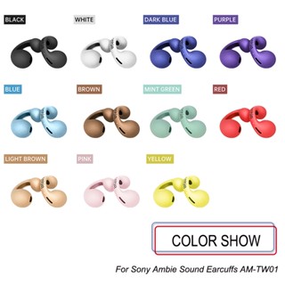 ชุดหูฟังบลูทูธไร้สาย TWS แบบตะขอเกี่ยวหู สําหรับอัพเกรด Ambie Sound Earcuffs Pro