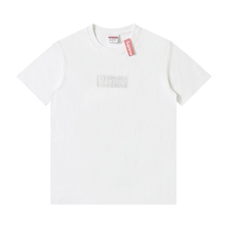 เสื้อยืดแขนสั้น พิมพ์ลาย Supreme SS23 Chicago สีพื้น สําหรับผู้ชาย