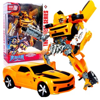 หุ่นยนต์แปลงร่างทรานฟอเมอร์ Bumblebee Deformation Tycoon ออฟติมัส งานสวย  สามารถแปลงร่างเป็นรถได้