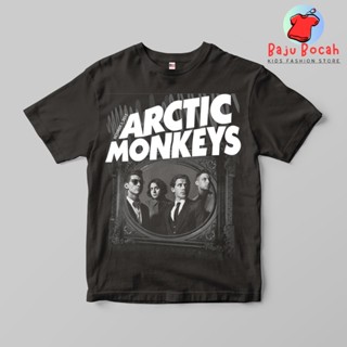 เสื้อยืด พิมพ์ลาย ARTIC MONKEYS พรีเมี่ยม สําหรับเด็กผู้ชาย และผู้หญิง อายุ 1-9 ปี