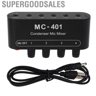 Supergoodsales Mic Mixer Wide Compatibility Good  Quality Easy Adjustment Microphone Mixer System DC 5V for Music