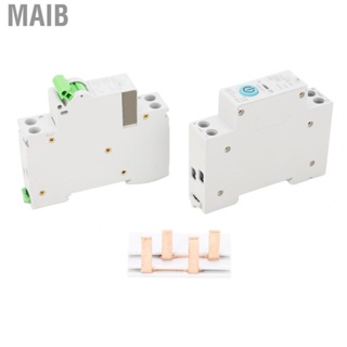 Maib WiFi Circuit Breaker 1P+N 3 Timing Modes Home Circuit Breaker 6KA Breaking  Easy Installation PA66 32A for Appliances