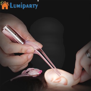 Lumiparty แหนบแว็กซ์ทําความสะอาดหู แบบเรืองแสง สําหรับเด็ก