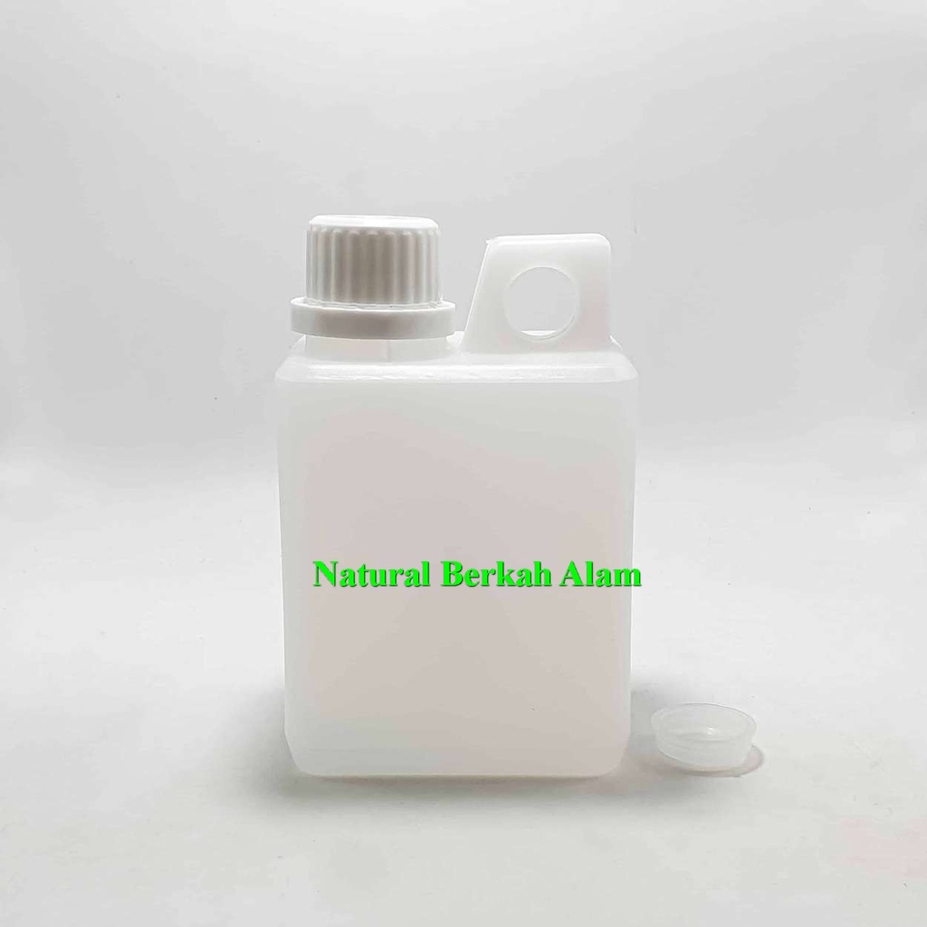 0.5 ลิตร Natural Hdpe Square Jerry Can / 500 ml Plastic Jerry Can / 500 ml Short Jerry Can / Honey J