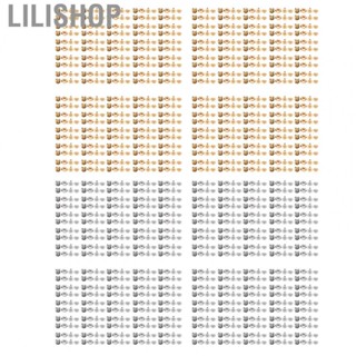 Lilishop Snap Fasteners Kit  Light Weight 200 Set Leather Snap Fasteners  for Bags