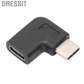 Dressit Type C Extension Adapter  Type C Male To Female Adapter Data Sync Supports Charging PVC  for Smartphones for Laptops