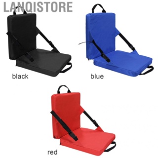 Lanqistore [Ander Online] (Black 2pcs) Outdoor Thickened -Dirty Cushion Camping Portable Concert with Backrest Moisture-proof Sports Stand Cushion