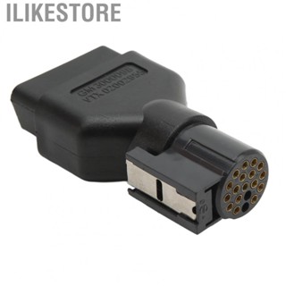 Ilikestore Diagnostic Adapter  16pin OBD2 Connector Plug and Play Stable Structure Impact Resistant  for Diagnostic Tool