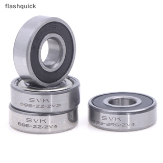 Flashquick ตลับลูกปืน 695 สีดํา สําหรับรถบังคับ รถบรรทุก 5/1 ชิ้น