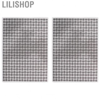 Lilishop 2Pcs Embossing Folders Premium Plastic Wide Application Easy Operation Embossing