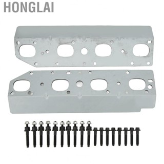 Honglai Exhaust Manifold Gasket Set  Rustproof Chemical Resistant Impact Resistant Aluminum MS97083 Graphite Coating  for 5.7L Engines