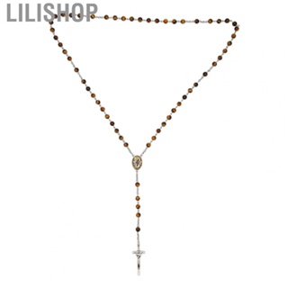 Lilishop Catholic Rosary Beads  Eco Friendly Prayer Rosary Beads Good Luck  for Birthdays for Women