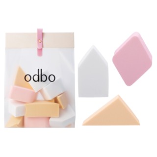 Odbo All In One Sponge #OD8027 : โอดีบีโอ ออล อิน วัน สปอนจ์ ฟองน้ำแต่งหน้า 12 ชิ้น x 1 ถุง beautybakery