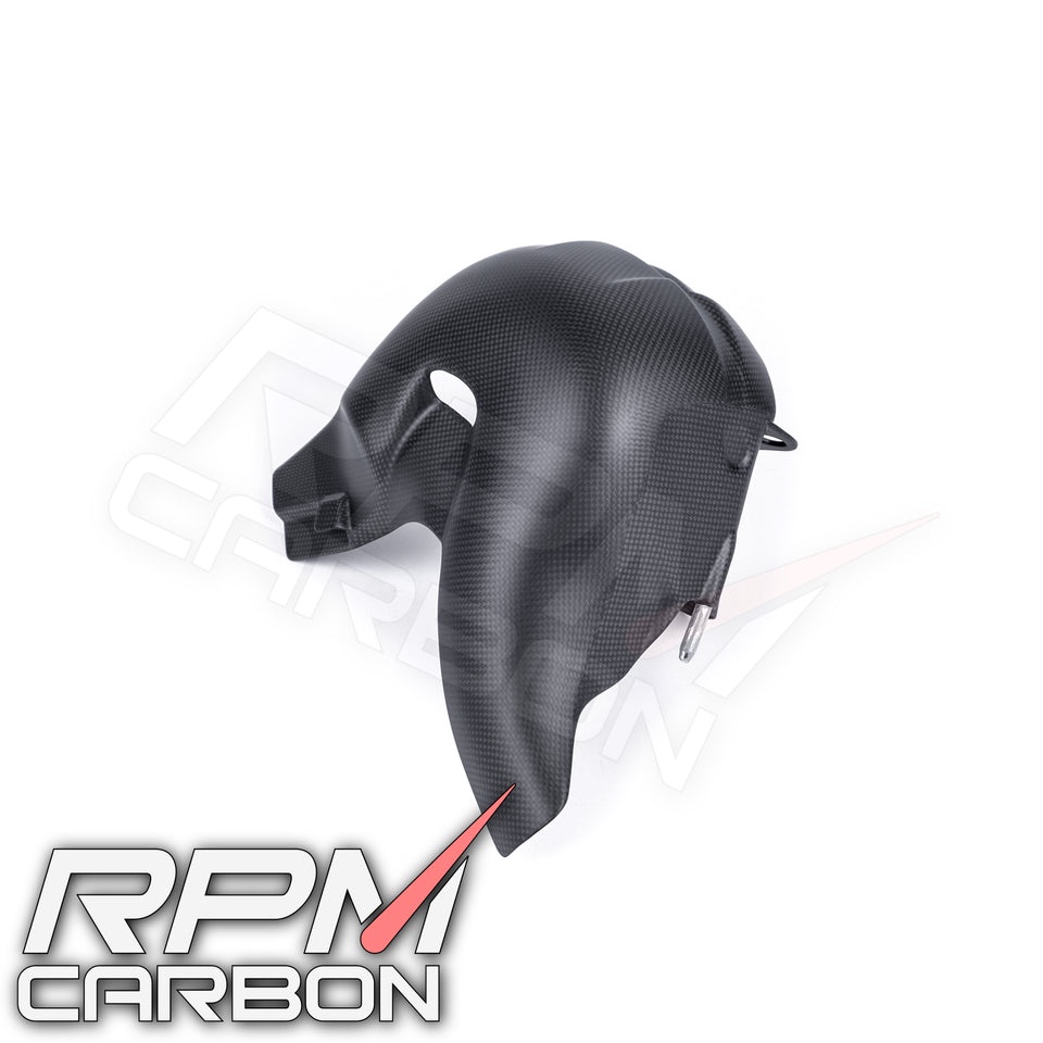 ครอบท่อ คาร์บอน Ducati Panigale/Streetfighter V4 Carbon Fiber Exhaust Cover (EURO 5 Only)