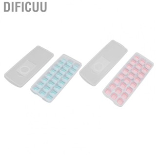 Dificuu Ice Mold  Tray Stackable Easy Release Large  Ice Tray for Home