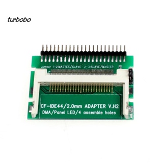 Turbobo อะแดปเตอร์แปลงการ์ด PCB 2.5 นิ้ว HDD แล็ปท็อป CF เป็น IDE 44Pin ตัวผู้