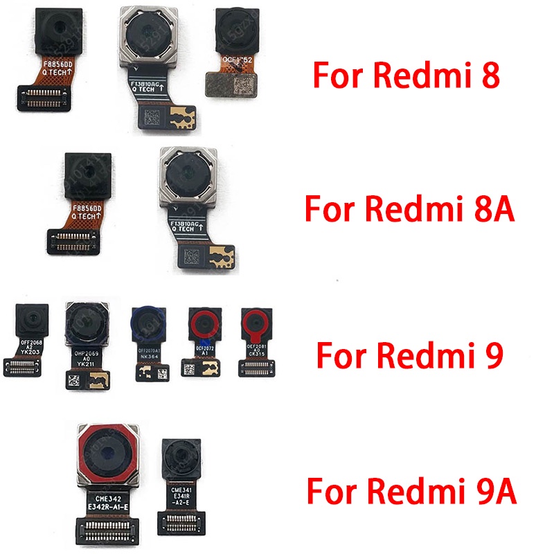 อะไหล่โมดูลกล้องเซลฟี่ ด้านหน้า และด้านหลัง แบบเปลี่ยน สําหรับ Xiaomi Redmi 9 9A 8 8A