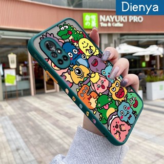 สําหรับ Huawei Nova 8 Pro Nova 8 Se เคส การ์ตูนมอนสเตอร์ การรวมตัว รูปแบบ ขอบสี่เหลี่ยม กันกระแทก ฝ้า ใส เคสโทรศัพท์แข็ง ซิลิโคน เคสนิ่ม