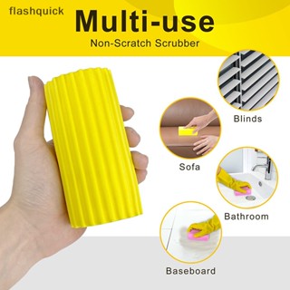 Flashquick Damp ฟองน้ําทําความสะอาด แปรงฟองน้ํา สําหรับรถยนต์ แปรงปัดฝุ่น ทําความสะอาดได้ดี