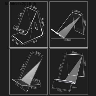 [littleboss] ขาตั้งอะคริลิคใส สําหรับวางโทรศัพท์มือถือ Samsung Huawei Xiaomi iphone