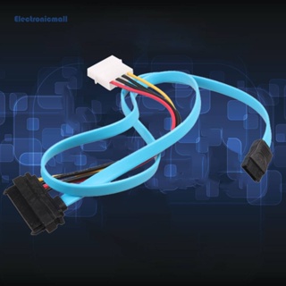 [ElectronicMall01.th] อะแดปเตอร์เชื่อมต่อสายเคเบิล 7 Pin SATA Serial ATA เป็น SAS 29 Pin และ 4 Pin Z#B