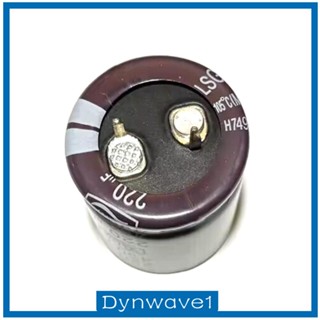 [Dynwave1] อิเล็กโทรไลต์อลูมิเนียม 220uf 450V สําหรับสวิตช์พาวเวอร์ซัพพลาย LED 2 ชิ้น