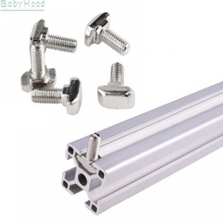 【Big Discounts】20x T-head Bolt For Profile 30 Type And 40 Type Groove 8 Thread M6 M8 Brand New#BBHOOD
