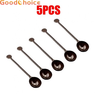 【Good】Spoons 5PCS Measuring Fruit Powder/Coffee Espresso Scoop Kitchen Brown【Ready Stock】