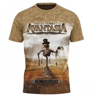 เสื้อกีฬาแขนสั้น ลายทีม Avantasia H011 3D