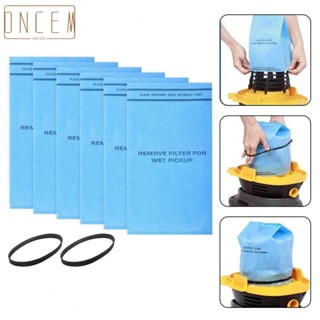 【ONCEMOREAGAIN】Filter Bags 6pcs Durable Fit 2.5 Gallon Vacuum For Shop Vac 2-2.5 Gallon