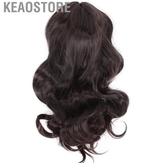 Keaostore Wavy Wigs Women Middle Part Long Curly Wig For Party Halloween Daily Life 66cm