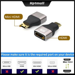 [NTO] อะแดปเตอร์แปลง ขนาดเล็ก สําหรับมอนิเตอร์ Forhdmi 8k 60hz 2.1