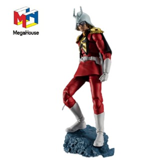พร้อมส่ง ของแท้ 100% โมเดล Pvc อนิเมะ MegaHouse GMG Char Aznable MOBILE SUIT GUNDAM สําหรับเก็บสะสม