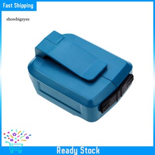 Sges อะแดปเตอร์ชาร์จแบตเตอรี่ลิเธียมไอออน 18 144V USB สําหรับ Makita BL1415 1445 1815 1830 1845