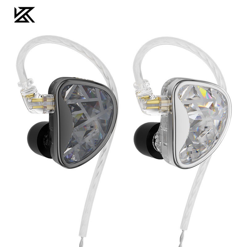 Kz AS24 24BA Units HIFI In Ear 12 Balanced Armature ชุดหูฟังอินเอียร์ ตัดเสียงรบกวน สามารถปรับได้ AS