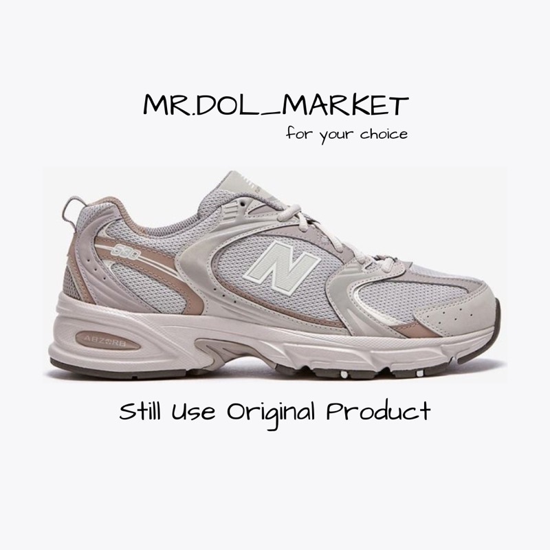 ของแท้ 100% New Balance 530 MR530KOB Cream Beige Sneakers