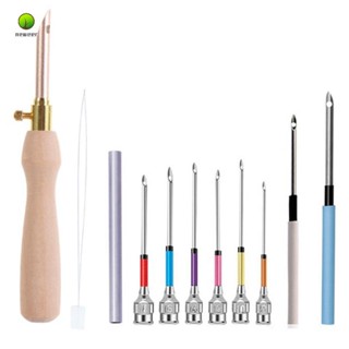 ชุดเครื่องมือเย็บปักถักร้อย 11 ชิ้น และที่สนเข็ม สําหรับปักครอสติช