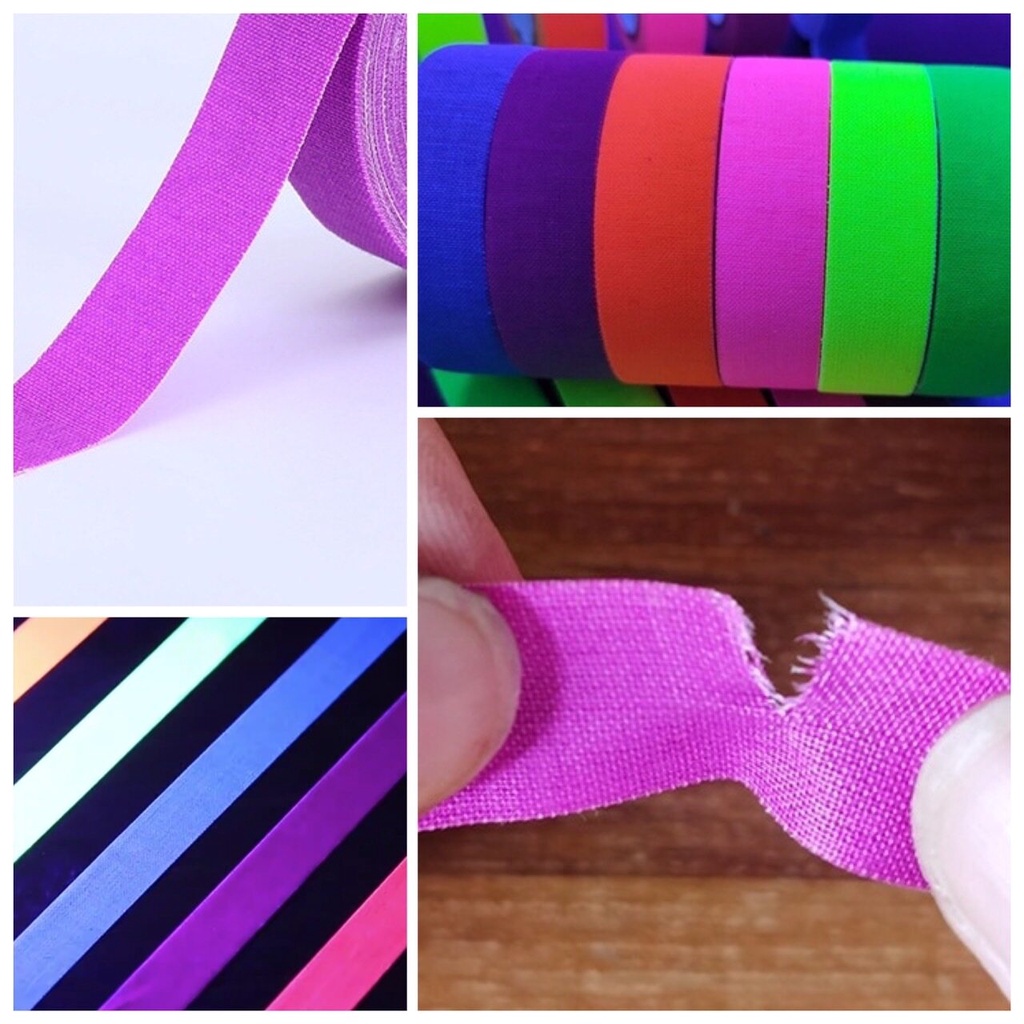 😋 เทปผ้าเรืองแสง เทปเรืองแสง สติ๊กเกอร์เรืองแสง ยาว 5 เมตร กาวในตัว Sticker ติดเหนียวแน่น 😋 - รูปที่ 3