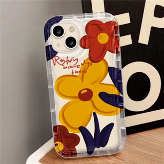 เคสโทรศัพท์มือถือ ซิลิโคนนุ่ม ใส กันกระแทก ลายดอกไม้ สําหรับ OPPO A17 A15 A16 A16K A16S A35 A54S A17K A3S A52 A72 A92 A55 A57 A77S A76 A96 A12 A11 A94 A31 A5 A9 2020