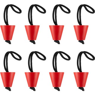8pcs Universal Silicone Waterproof Stopper Replacement Part Canoe Inflatable Boat Good Sealing Scupper Plug