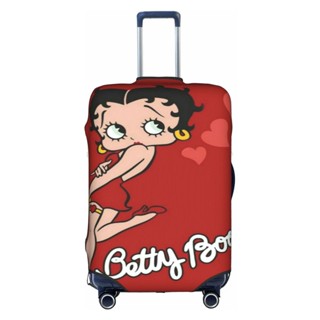 ผ้าคลุมกระเป๋าเดินทาง ลาย Betty Boop ขนาด 18-32 นิ้ว