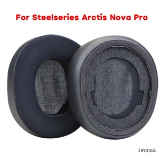 ฟองน้ําครอบหูฟัง ที่ทนทาน อุปกรณ์เสริม สําหรับ Arctis Nova Pro