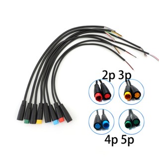 M8 2 3 4 5 6 Pin ปลั๊กข้อต่อจักรยานไฟฟ้า DC ตัวเมีย ตัวผู้ เชื่อมต่อสายไฟ สกูตเตอร์ สายเบรก เซ็นเซอร์สัญญาณ กันน้ํา