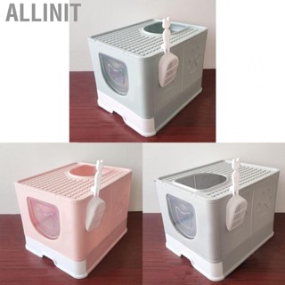 Allinit Foldable  Litter Box Extra Large Covered Top Entry Fully Enclosed